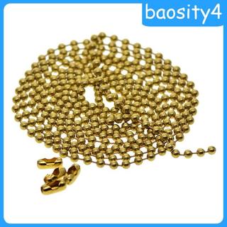Dây chuyền bóng dài 2 mét bằng đồng thau, kèm móc khóa đính cườm