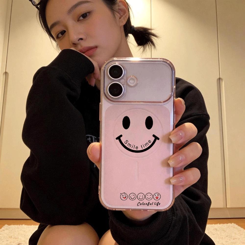 Mẫu mặt cườiĐối với trường hợp iPhone 171615pro Fine Hole 1413 All Inclusive