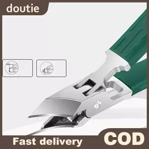 Doutie Kẹp Móng Tay Slant Miệng Chống Bắn Mũi Nhọn Cắt Móng Tay Lớn Đa Giác Sắc Móng Tay Kéo Móng Tay Cho Móng Tay Rãnh VN