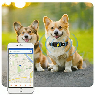 Theo dõi thú cưng thông minh cho cổ áo - Trình theo dõi vị trí thú cưng theo dõi chó có va chạm, Trình theo dõi GPS cho mèo siêu nhỏ | Tuổi thọ pin không thấm nước & dài
