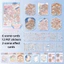 Nhãn dán cảnh quan tuyệt vời, Bộ sưu tập nhãn dán cảnh quan thu nhỏ phong cách cổ xưa, Kawaii Visual Xếp chồng DIY Cabin Scene Sticker Quà tặng trẻ em