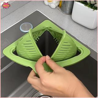 Giỏ thoát nước bồn rửa từ tính hình tam giác N & X Treo rau quả Bộ lọc thoát nước nhà bếp Kệ lưu trữ chất thải thực phẩm.