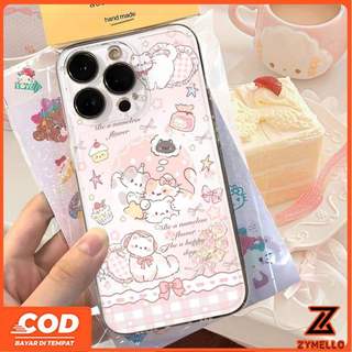 Thích hợp cho OPPO Reno15F Reno15 PRO Reno14F Reno 13F Reno12 F Reno 11F Reno10 Reno8Z Reno7Z Reno8T Reno5 Reno4 Reno6z Phim Hoạt Hình Dễ Thương Người Yêu Đảng Mèo Con Vỏ Điện Thoại TPU Chống Sốc