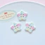 Set Charm Hello Kitty Pastel Ngọt Ngào Cute Mini – Charm Mèo Kitty Nơ Táo Khóa Tim Dễ Thương Trang Trí Dép