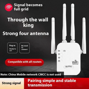 Bộ khuếch đại tín hiệu WiFi xuyên tường lặp lại tại nhà