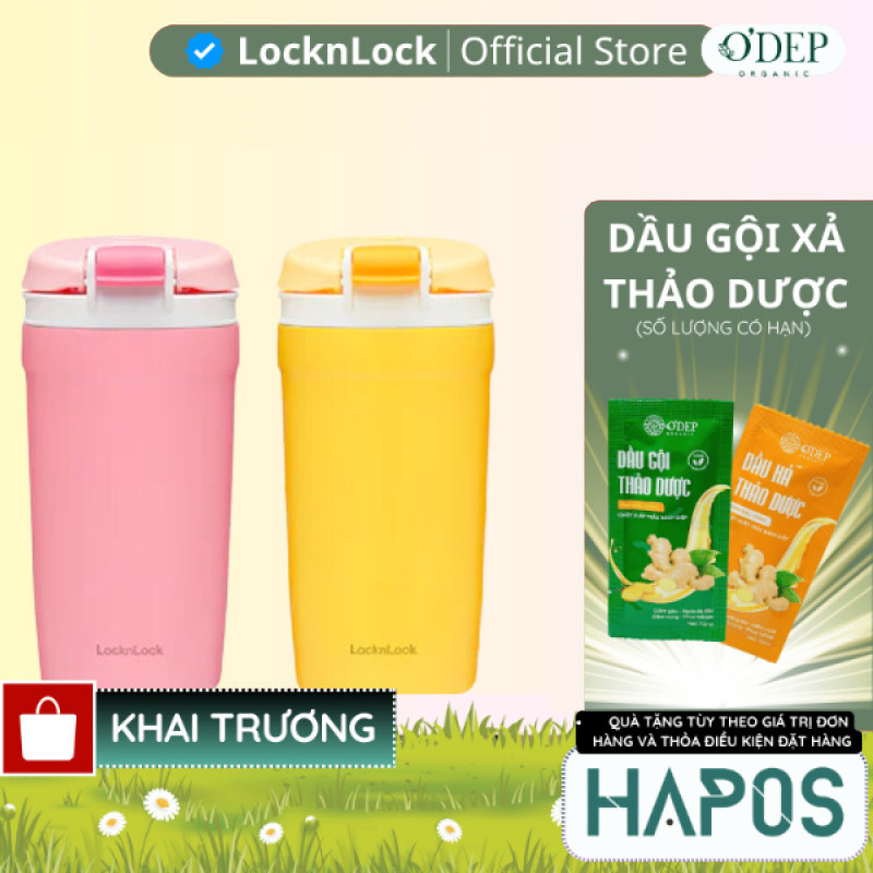 Bình giữ nhiệt 430ML LocknLock Chính hãng Dual One Touch Tumbler ...