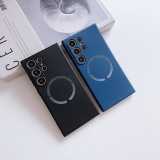 Ốp Silicon Từ Tính Silicon Lỏng Cho Samsung Galaxy S26 S25 S24 S23 S22 S21 Ultra Plus S25 S24 S23 S21 FE Nhung Lót Full Gói Bảo Vệ Camera Chống Rơi