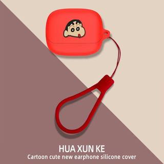 Cho SoundPEATS Air 6 HS Vỏ Bảo Vệ Tai Nghe Hoạt Hình Dễ Thương Tai Nghe Silicon Vỏ Mềm SoundPEATS Air 6 HS Bảo Vệ Tai Nghe Chống Rơi Có Dây Buộc