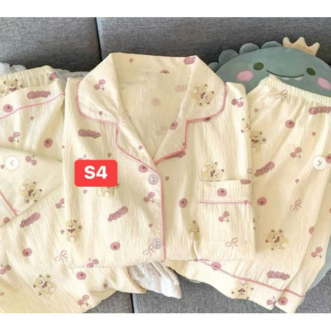 SET 3 MÓN PYJAMA NỮ 16 KIỂU ( SỐ 1 - SỐ 9 )