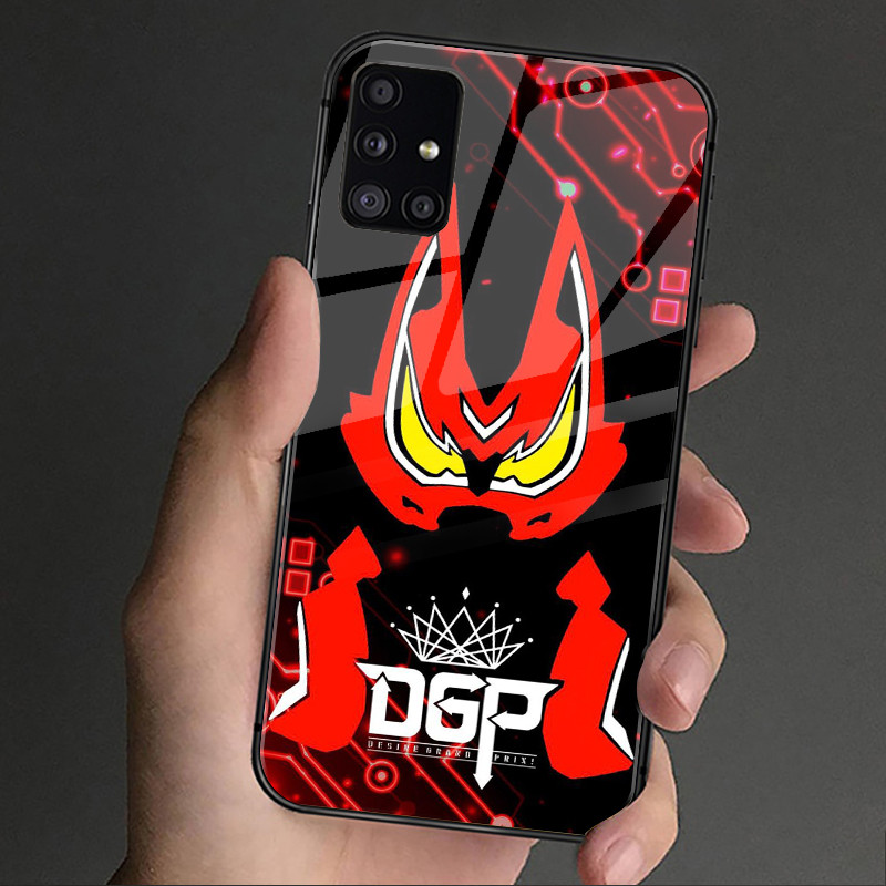 Ốp Điện Thoại Kính Kamen Rider 07 Cho Samsung Galaxy S9 Plus S10 S10e S20 FE S20 Plus S21 S22 S23 S23 Ultra Note 9 10 Plus Note 20 Ultra Cover