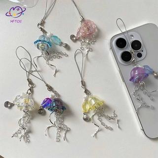 HFTOY Oril Dream Jellyfish - Móc Khóa Hình San Hô trong suốt, Thiết Kế Marine Life