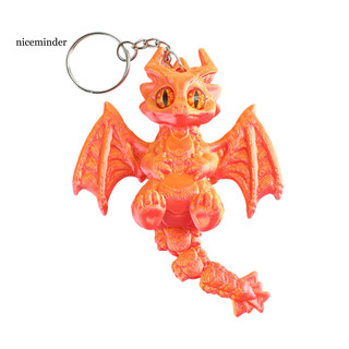 ZNCE _ Móc khóa đuôi di chuyển Móc khóa rồng Móc khóa cánh rồng in 3d có đuôi di chuyển – Túi độc đáo Phụ kiện ô tô hành lý cho túi đi học và du lịch Đông Nam Á