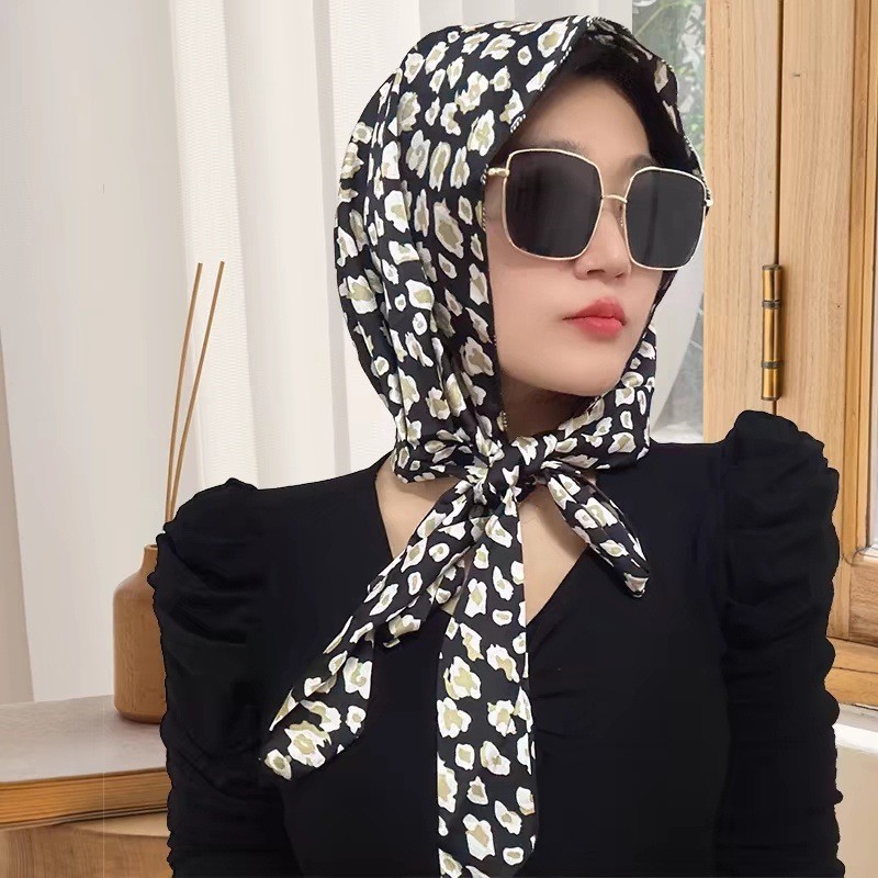 Khăn Trùm Đầu Lụa Đa Năng Cho Nữ - Phong Cách Thời Trang Mới