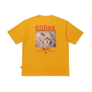 Áo thun ngắn tay cổ tròn 100% cotton của Kodak, hợp thời trang dành cho cả nam và nữ