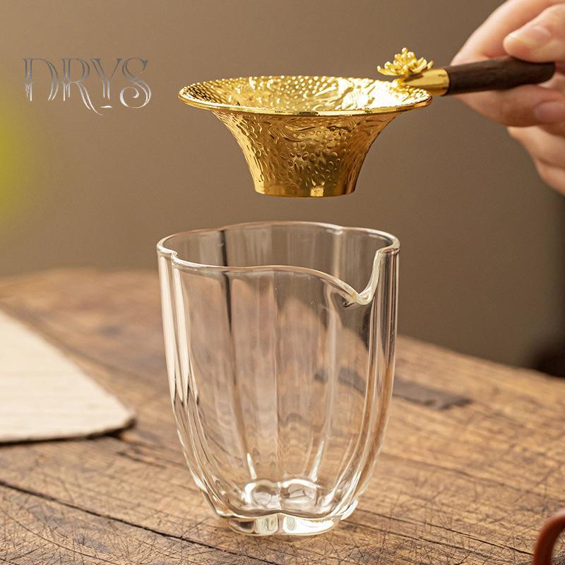 Lưới lọc trà inox không gỉ, sàng lọc thoát nước cho trà, phụ kiện nhà bếp mới