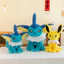 BH2 Pokemon Jolteon Vaporeon Plushie Dễ Thương Eevelution Đồ Chơi nhồi bông Động Vật Sang Trọng Búp Bê Gối Mềm HB2