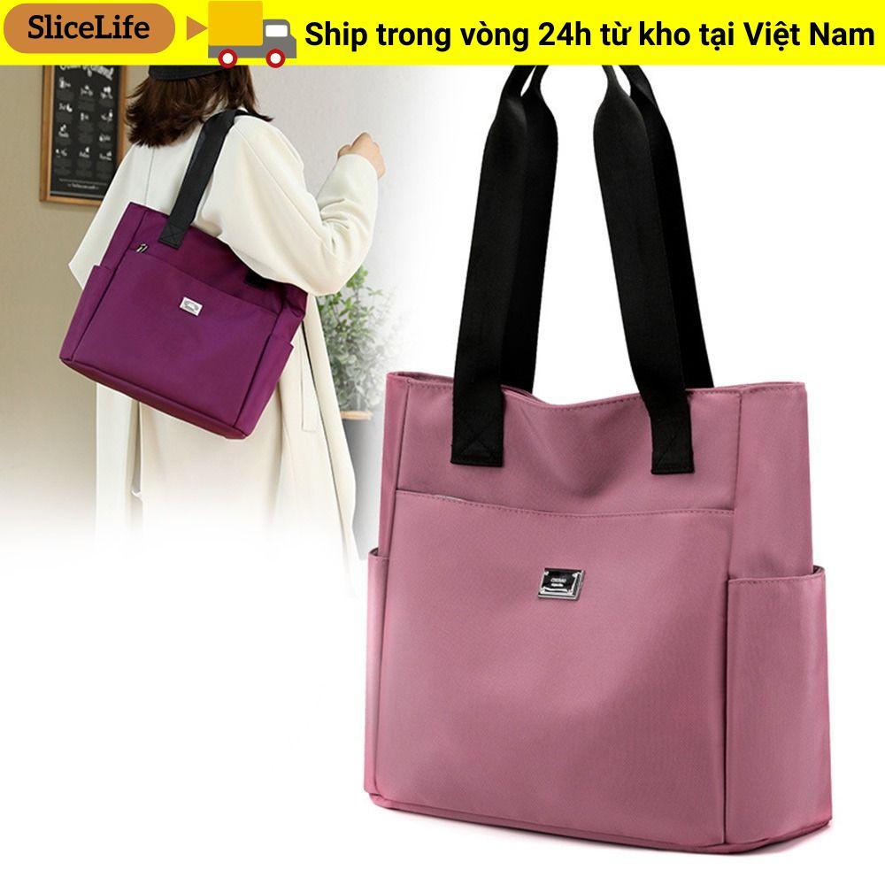 Túi đeo vai SLICELLIFE Thiết thực cho công việc đi học và du lịch Nhẹ chống thấm nước
