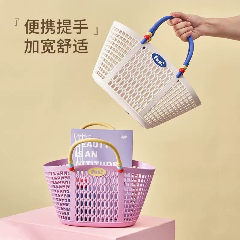 Giỏ tắm Giỏ đựng đồ bằng nhựa Giỏ đựng ký túc xá sinh viên có giá trị cao Sử dụng 26.1.7 TJTY