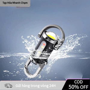 【COD】Đèn pin móc khóa đa năng, nhỏ gọn cho các hoạt động ngoài trời, dự phòng khi cúp điện và an toàn khi đi trong mưa.