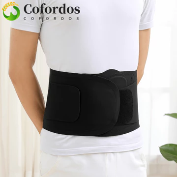 Đai thắt lưng thể dục COFORDOS, 2 hỗ trợ linh hoạt Đai thắt lưng thể thao thoáng khí, Hỗ trợ thắt lưng mỏng Unisex 3D Đai bảo vệ thắt lưng siêu mỏng Hỗ trợ sâu