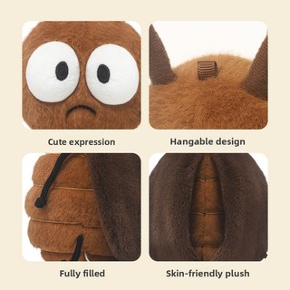 Dòng Côn Trùng Gián Sang Trọng Đồ Chơi Búp Bê Dễ Thương Búp Bê Ngủ Đi Kèm Ngủ Ragdoll Quà Tặng Sinh Nhật