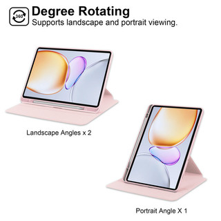 Ốp Lưng Cho Tecno Megapad SE 11 2025 T1102 360 Xoay Acrylic Cứng Máy Tính Bảng Có Khe Cắm Bút
