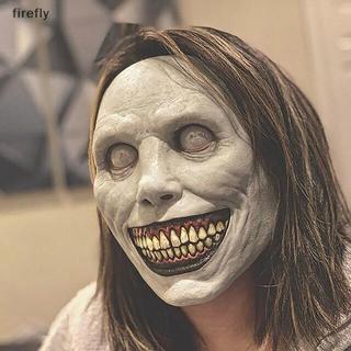 [Firefly] Kinh Dị The Exorcist Mặt Cười Demon Mask Cosplay Ác Ma Đáng Sợ Ma Mặt nạ nhựa Halloween Carnival Trang phục Đảng Prop [VN]
