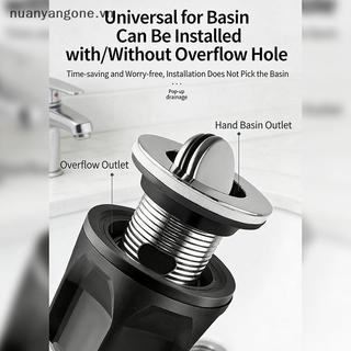 Nuanyangone.vn Flip Top Bộ Thoát Nước Chống Nhà Bếp Thoát Nước Có Thể Thu Vào Bộ Lọc Khử Mùi Linh Hoạt Ống Hút Bụi Phòng Tắm Chống Tắc Mới