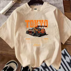tròn cổ 100% cotton, 3-14 tuổi, hè nón Áo thun, 90-150cm dài