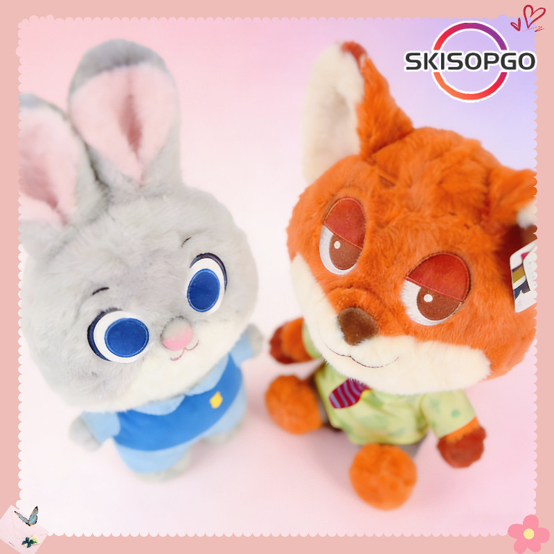 【SKISOPGO】Gấu Bông Cáo và Thỏ và Cáo cặp đôi dễ thương,size 30cm,Quà Tặng Cho Bạn Trai,Bạn Nữ,Bé,Siêu Đáng yêu
