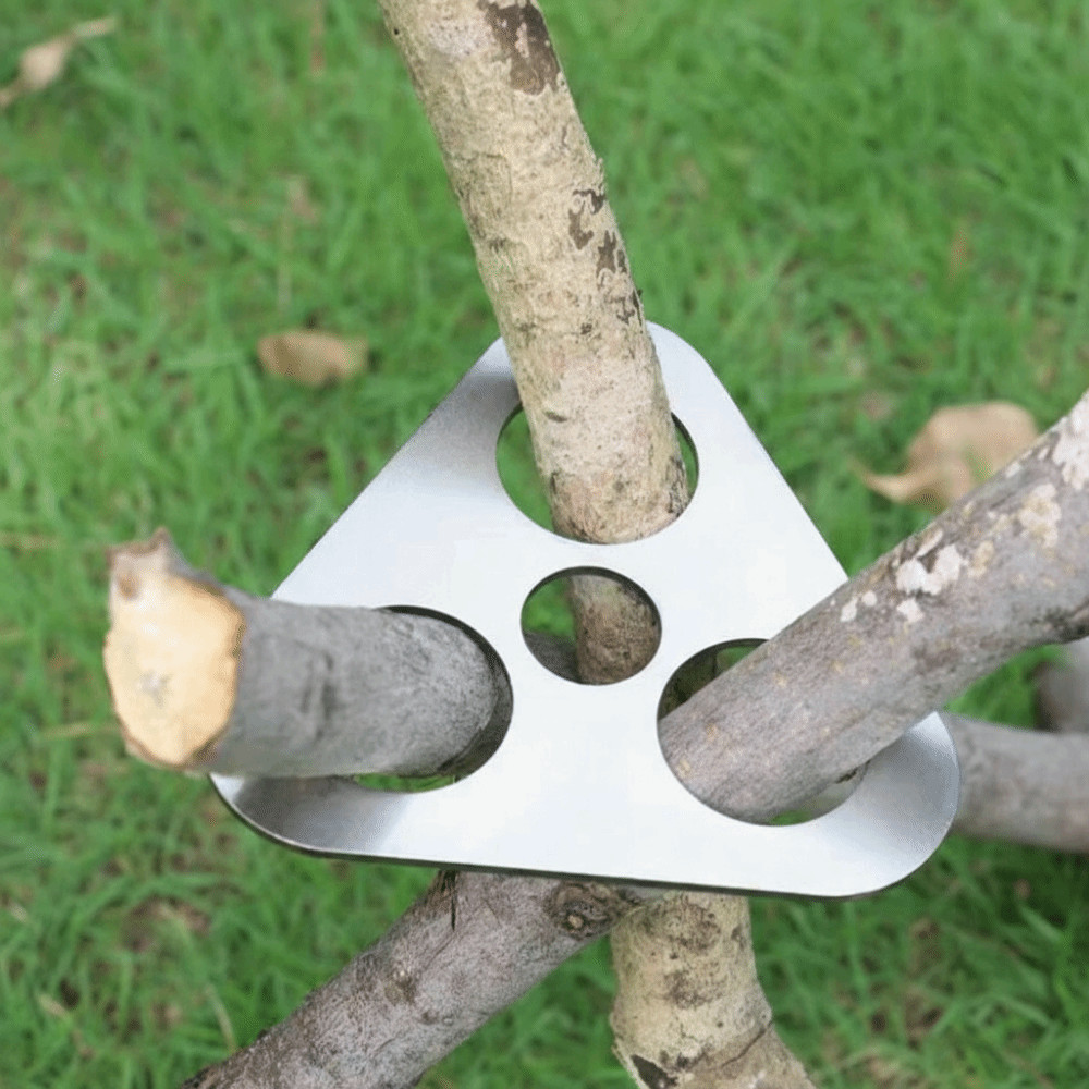Chân máy BBQ LACYES, Giá treo di động có thể điều chỉnh, Thiết lập dễ dàng Chân máy cắm trại đa chức năng có thể tháo rời Dã ngoại