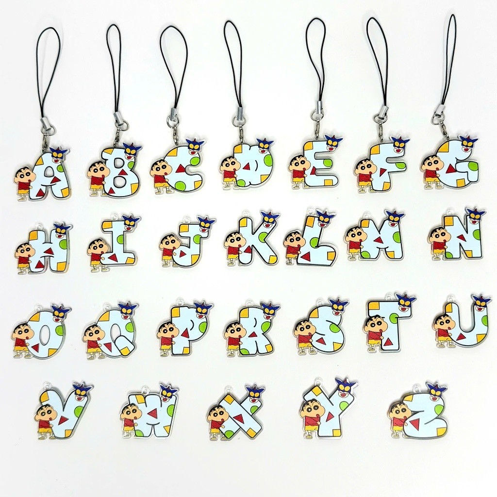 Dây Đeo Điện Thoại Mẫu - Shin Alphabet !!!