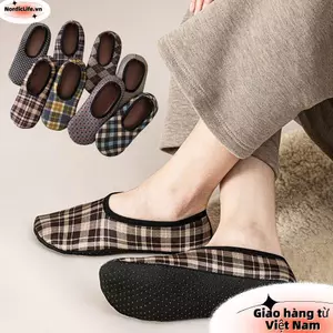 Tất NORDICLIFE ngủ gia đình, chống trượt, co giãn ấm áp, thời trang mùa đông dành cho nữ