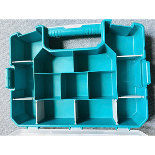 Hộp Nhựa Đựng Linh Kiện 12 - 15 Inch TOTAL TPBX1121 - TPBX1151 khóa nhựa, chất liệu nhựa PP, các hộp xếp chồng