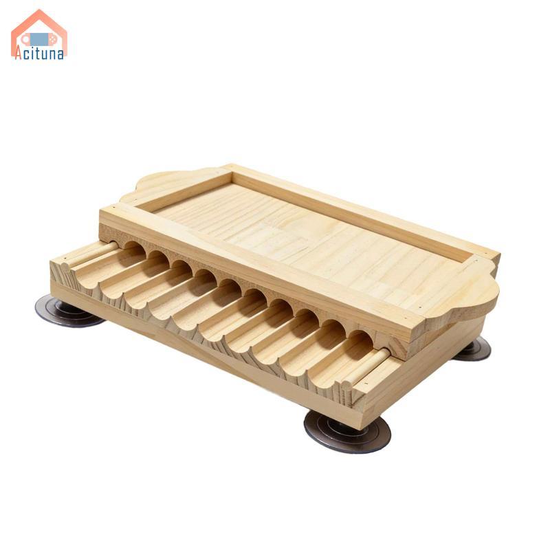 Máy làm thịt viên bằng gỗ Acutuna, ổn định, tái sử dụng, đa năng, thủ công, thủ công cho nhà hàng.