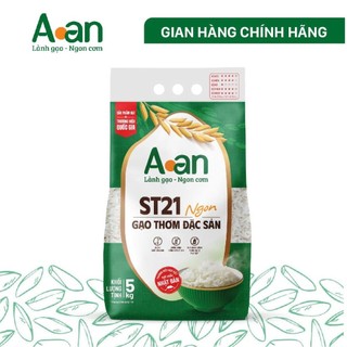 Gạo A An St21 Túi 5Kg (8 Túi/Bao) túi