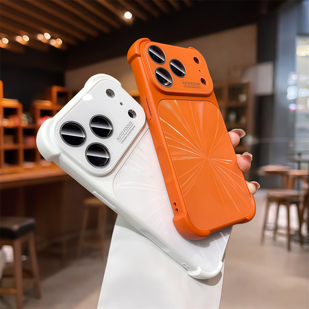 Ốp điện thoại họa tiết CD bốn góc chống rơi cho iPhone 17 Pro Max 13 14 15 16 pro max Phim bảo vệ gương chống rơi Vỏ mềm bảo vệ điện thoại
