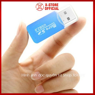 Đầu đọc thẻ USB, bộ chuyển đổi thẻ Micro sang USB cho máy tính, laptop, thiết kế mini, đọc thẻ nhớ tiện lợi DDTNMR