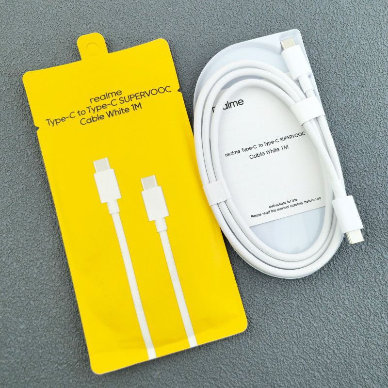 Nguồn Gốc Realme 10A PD Cáp USB C Sang Loại C 240W 100W 80W SuperVOOC Dây Sạc Nhanh Cho Real Me GT 8 7 6 5 Pro 7T 15 15T 14