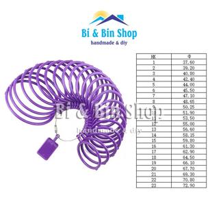 Bộ Vòng Đo Ni Cổ Tay Nhiều Kích Cỡ Dùng Đo Ni Cổ Tay Đeo Vòng Tay, Lắc Tay
