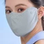 ESSENCEH Ice Silk, Kem chống nắng chống tia cực tím, Khăn che mặt thoáng khí có thể giặt bằng lưới Unisex
