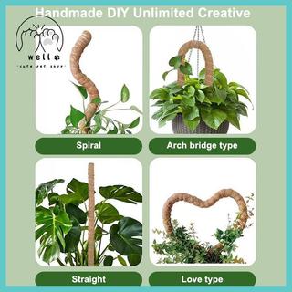 [wellstay1] 1 Chiếc Hỗ Trợ Cây Cực Rêu - Cây Trellis Rêu Cực Cho Cây Monstera - Rêu Cực Cho Cây Leo Cây Hỗ Trợ Sti [VN]
