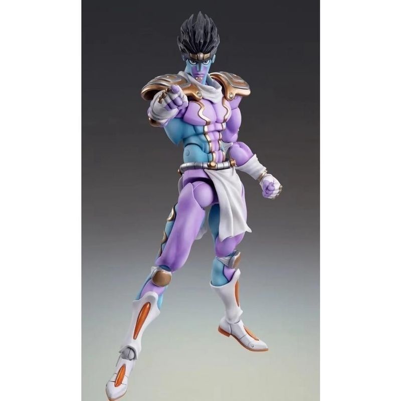 Hình Anime JOJO|Mô hình đứng lên ngôi sao bạch kim siêu di động Seitaro|Đóng hộp nội địa
