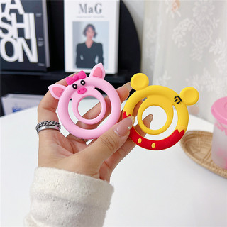 Mickey Cat Stitch Chú Heo Dễ Thương Winnie the Pooh Thủy Thủ Mặt Trăng Ngôi Sao Cặp Đôi Silicon Hoạt Hình Nhẫn Từ Tính