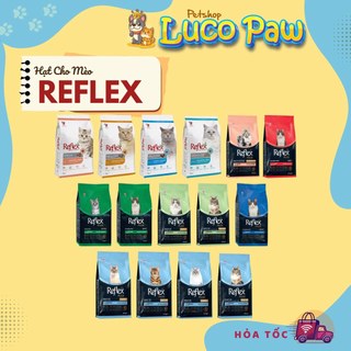 Thức Ăn Cho Mèo Hạt REFLEX Cao Cấp 1,5KG - 2KG Dành Cho Mèo Lớn Và Mèo Con