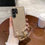 Ốp Điện Thoại Mạ Điện Sang Trọng Cho OPPO A3X A3PRO A5X A5PRO A6X A6PRO A18 A38 A80 A96 A76 A79 A98 FIND X5PRO Thời Trang Có Dây Đeo Cổ Tay Thiết Kế Độc Đáo Lấp Lánh Vỏ Chống Sốc