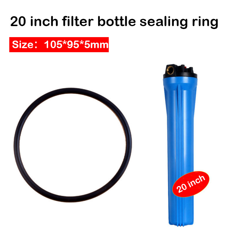 1PC 20 inch Lọc Chai Niêm Phong Vòng Chữ O Cao Su Silicon Máy Lọc Nước Vòng Da Dày 105 * 95 * 5mm Vòng Chống Thấm Nước