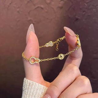 Vòng Tay Zircon Bầu Sang Trọng - Trang Sức Nữ Cao Cấp