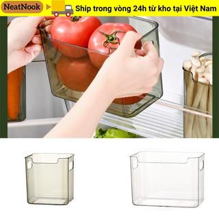 Hộp Bảo Quản Tủ Lạnh NEATNOOK, Giá Sắp Xếp Tủ Lạnh Làm Dày Đa Năng, Tiết Kiệm Không Gian Xếp Chồng Dung Tích Lớn Tủ Lạnh Hộp Đựng Nhà Bếp