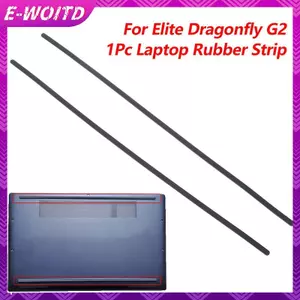 E-WOITD 1Pc Laptop Cao Su Dải Đáy Bao Miếng Lót Chân Dải Dính Cho HP Elite Dragonfly G2 Series Thảm Chống Trơn Trượt Cản Chân Dải E-WOITD